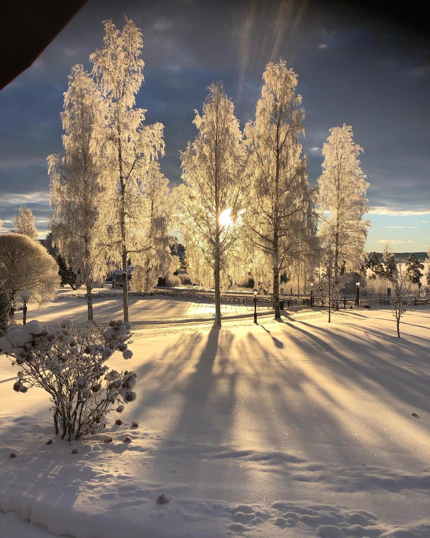 Mysigt Boende I Raettvik Med Utsikt Oever Siljan Экстерьер фото