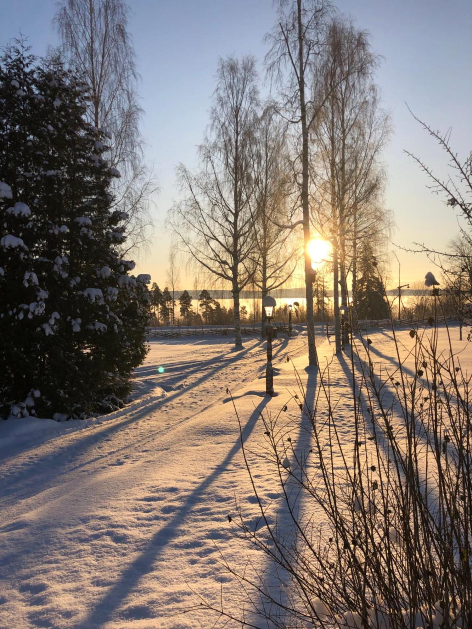 Mysigt Boende I Raettvik Med Utsikt Oever Siljan Экстерьер фото