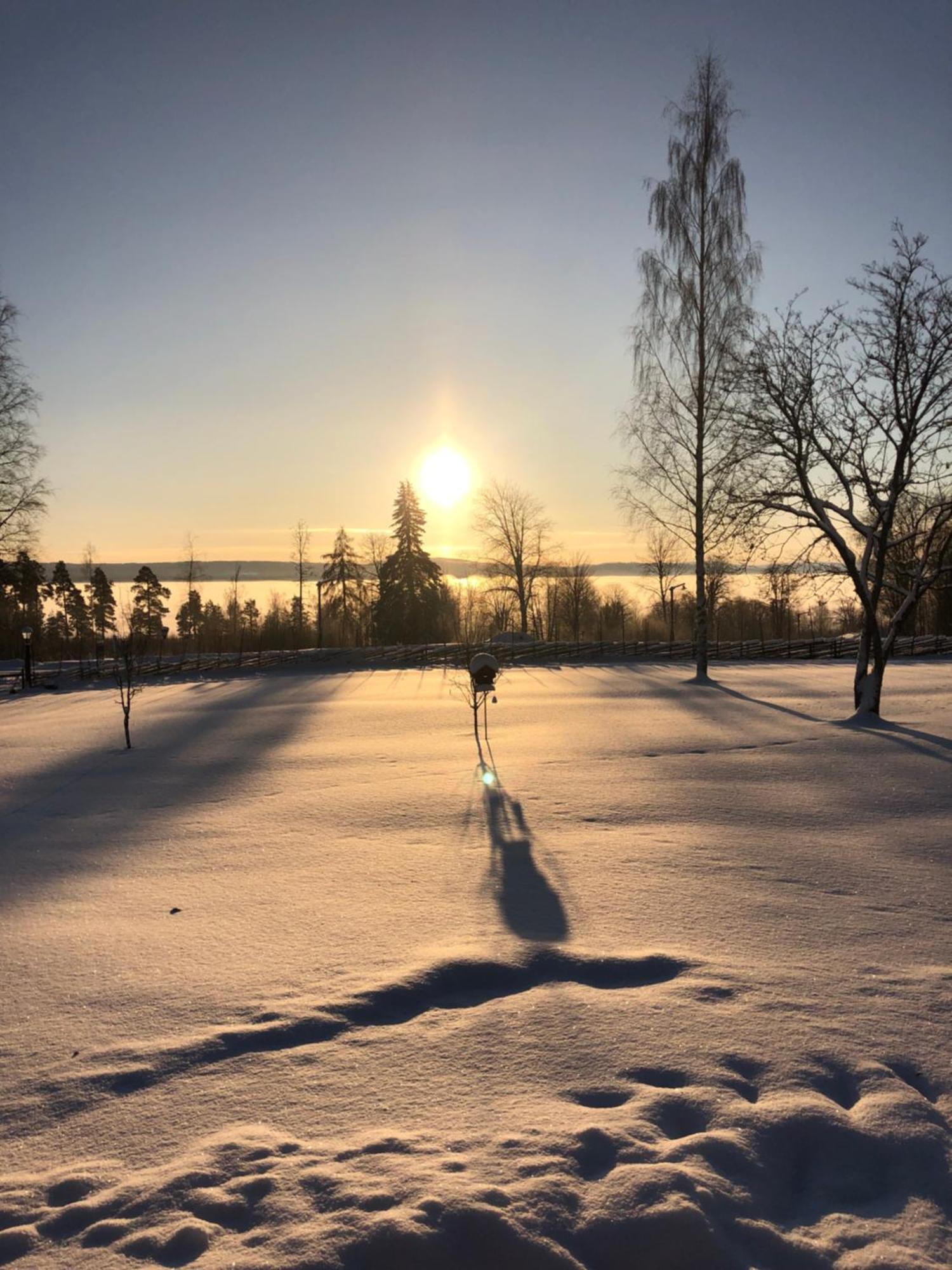 Mysigt Boende I Raettvik Med Utsikt Oever Siljan Экстерьер фото